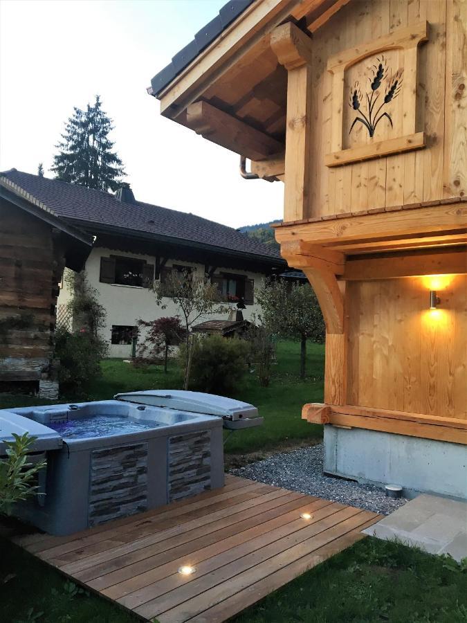 Chalet Luxe Les Melezes Samoëns Eksteriør bilde