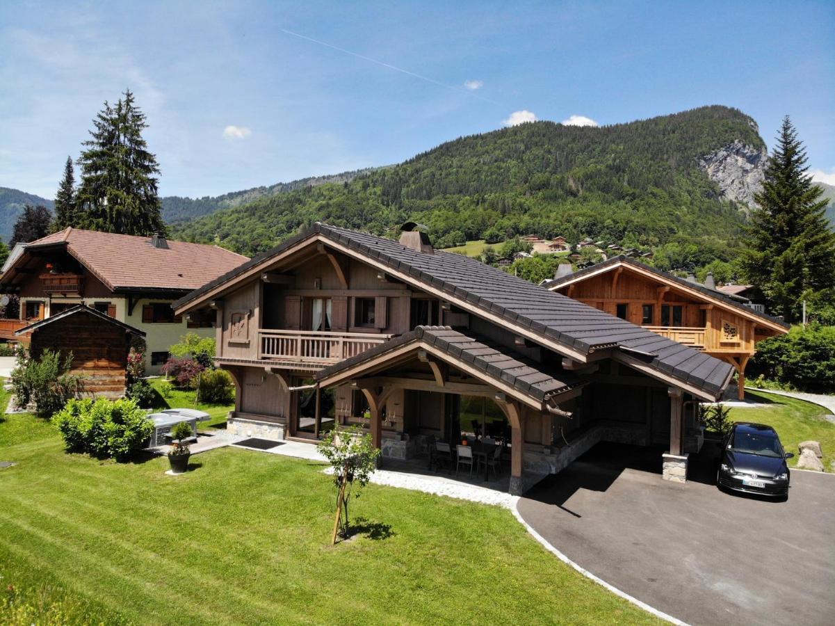 Chalet Luxe Les Melezes Samoëns Eksteriør bilde