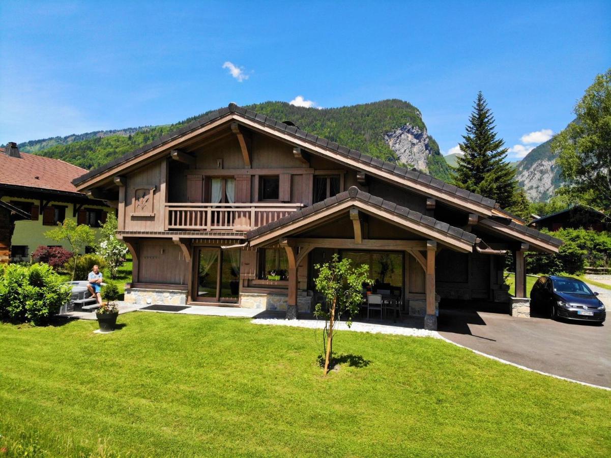 Chalet Luxe Les Melezes Samoëns Eksteriør bilde